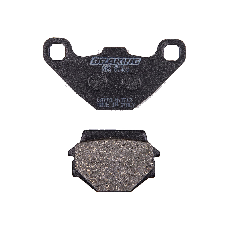 Braking Kawasaki Klr 650 Arka Fren Balatası Yarı Metalik 669Sm1
