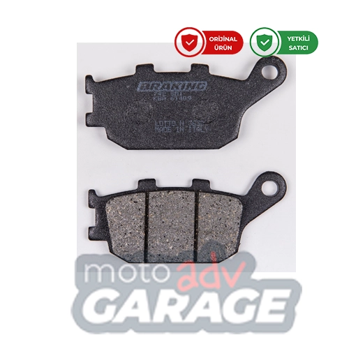 Braking Honda Crf 1100 L Africa Twin Arka Fren Balatası Yarı Metalik 742SM1