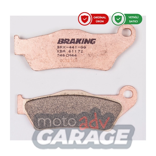 Braking KTM 890 Adventure S Arka Fren Balatası Sinterli Off Road 746CM44