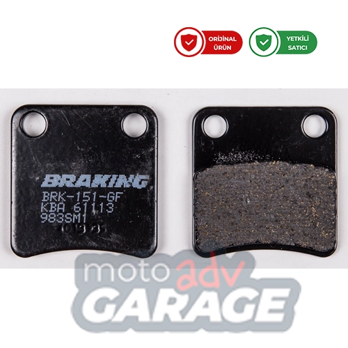 Braking Honda Crf 1000/1100 Africa Twin DCT El Freni Balatası 983SM1