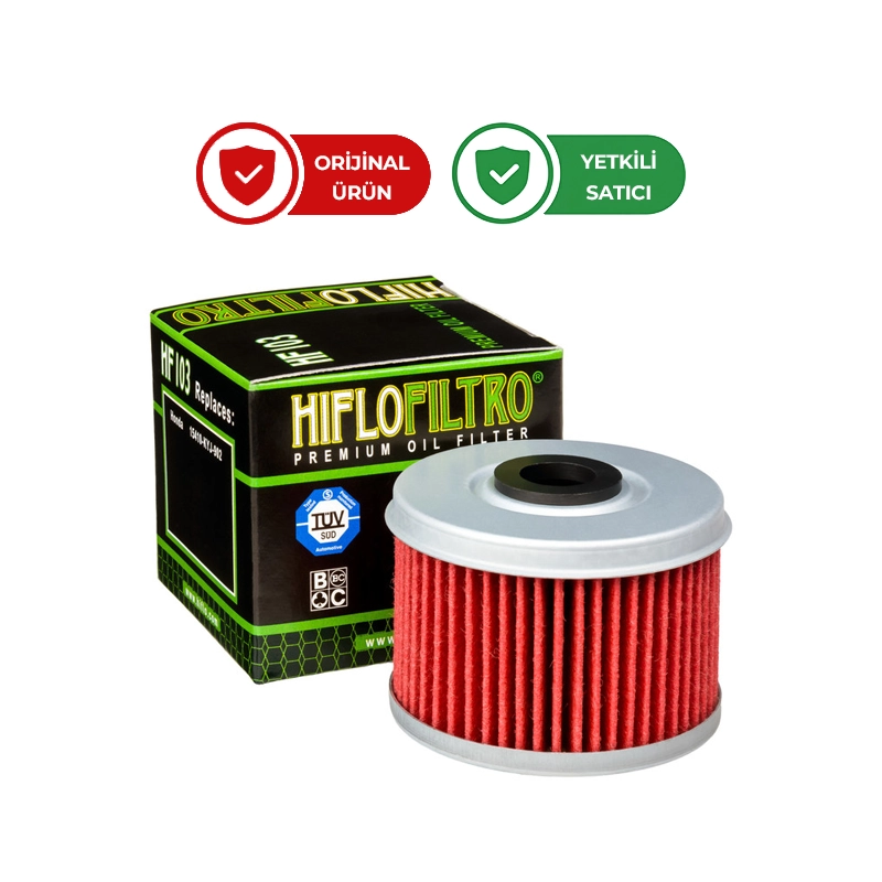 Hiflo Honda CRF 250 Rally için Yağ Filtresi HF103