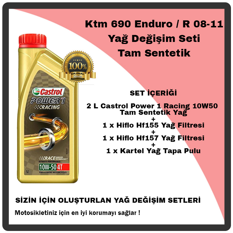 Mag Ktm 690 Enduro / R Yağ Değişim Seti 08-11