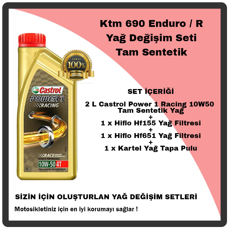 Mag Ktm 690 Enduro / R Yağ Değişim Seti