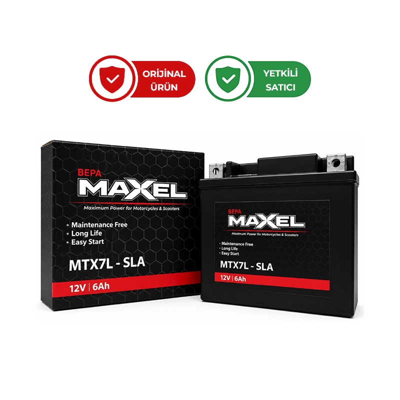 Maxel Honda Crf 250 L için Akü 13-16 MTX7L-SLA