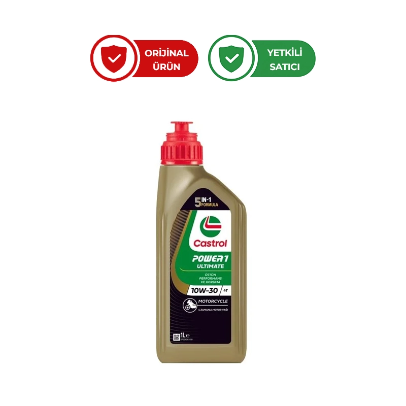 Castrol Power 1 Ultimate 10W-30 Tam Sentetik Motor Yağı 1L