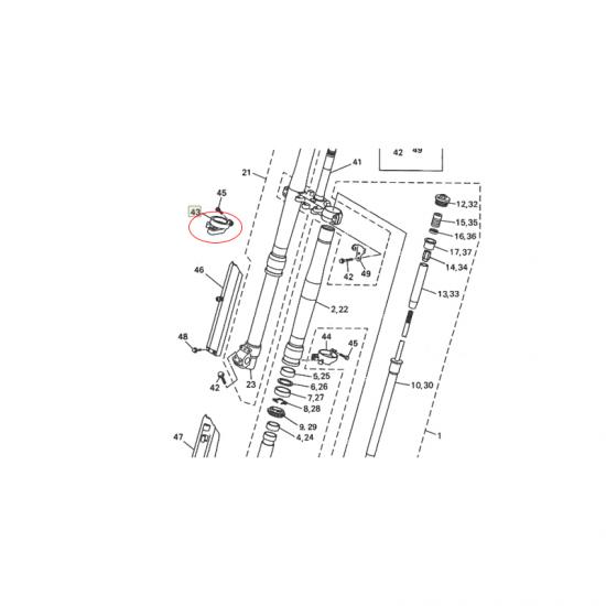 4SS-2314G-L0-00 Protecter Guide Comp., 2