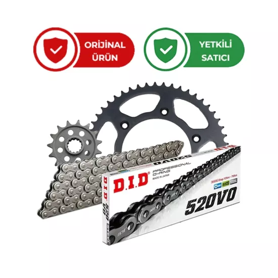 D.I.D Honda Crf 250 L Zincir Dişli Seti O-Ringli 14-40T/106L