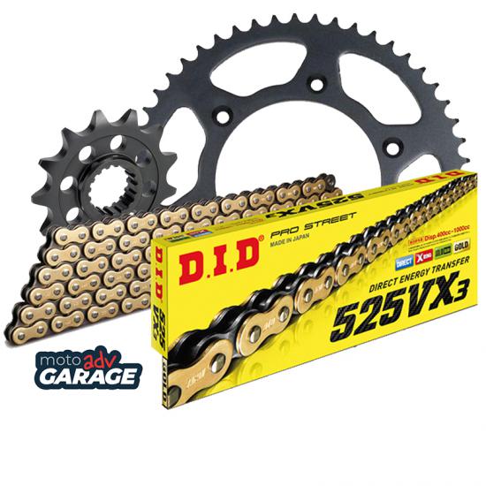 D.I.D Yamaha Tenere 700 Zincir Dişli Seti Zvmx Gold 15-46T/122L