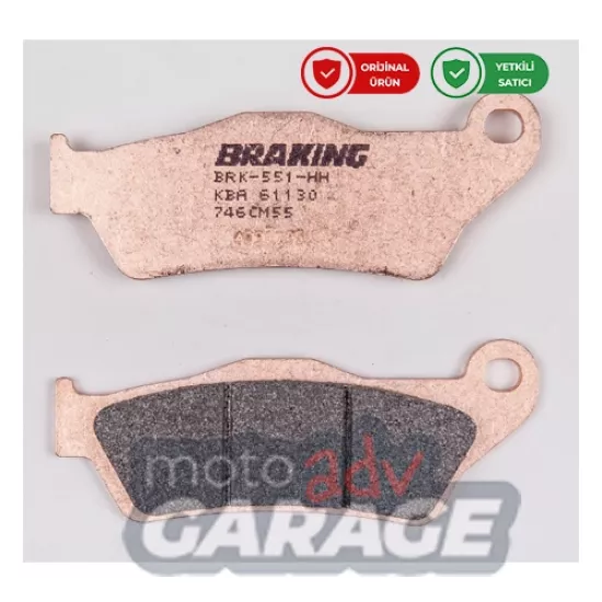 Braking KTM 890 Adventure R Arka Fren Balatası