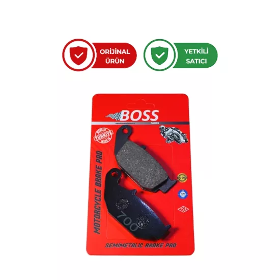 Boss Honda Crf 250 L Arka Fren Balatası Yarı Metalik BS700