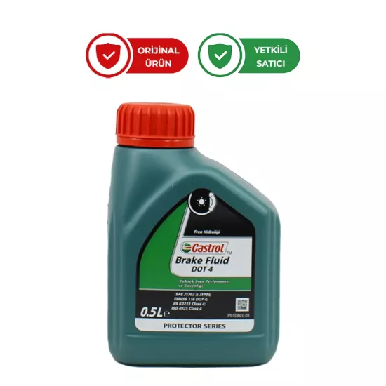 Castrol Dot 4 Fren Hidrolik Sıvısı 0,5 L