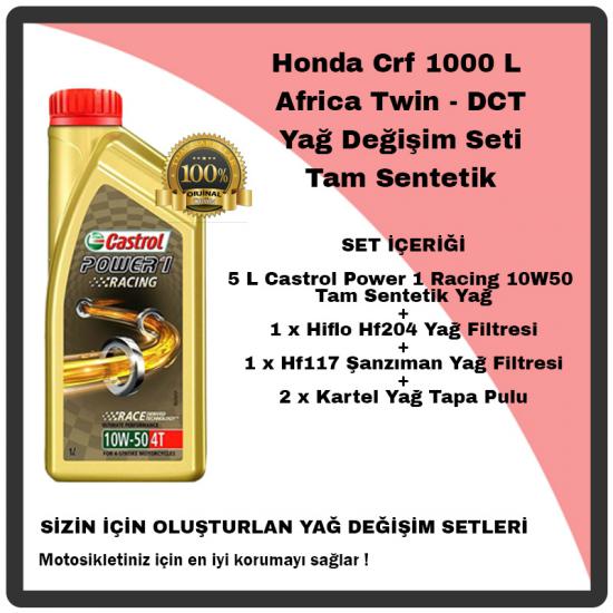 Honda Crf 1000 L Africa Twin Dct Yağ Değişim Seti