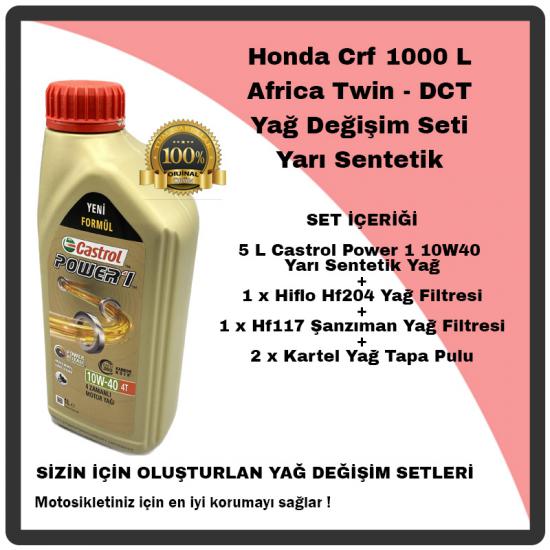 Honda Crf 1000 L Africa Twin Dct Yağ Değişim Seti