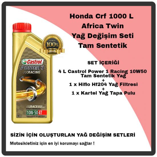 Honda Crf 1000 L Africa Twin Yağ Değişim Seti