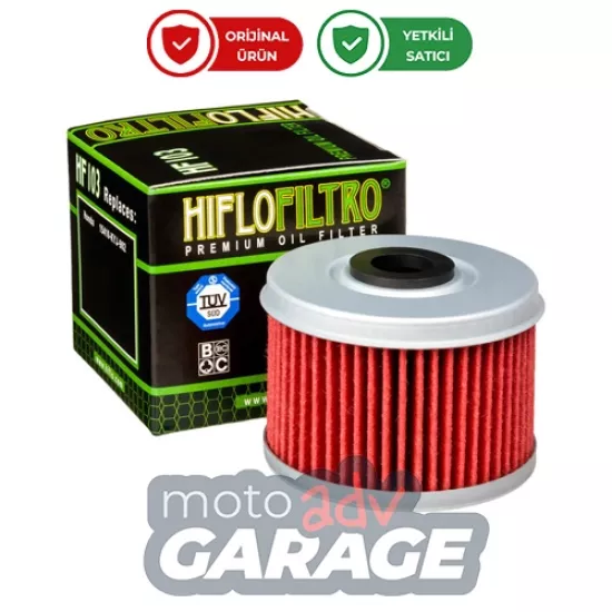 Hiflo Honda Crf 250 Rally Yağ Filtresi HF103