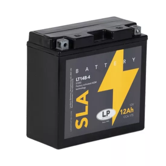 Landport 12V 12Amph Sla Akü Ytz14B/Lt14B-4