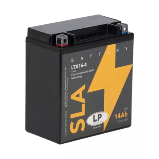 Landport 12V 14Amph Sla Akü Ytx16/Ltx16-4