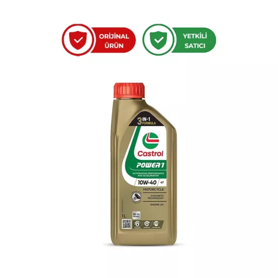 Castrol Power 1 3 in1 10W-40 Motor Yağı 1L