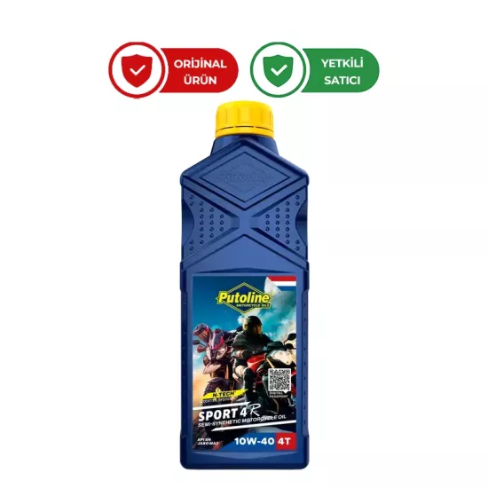Putoline Sport 4R 10W40 Yarı Sentetik Motor Yağı 1L