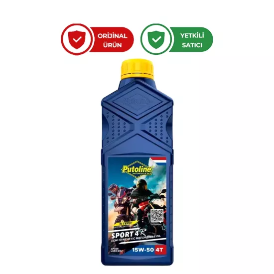 Putoline Sport 4R 15W50 Yarı Sentetik Motor Yağı 1L