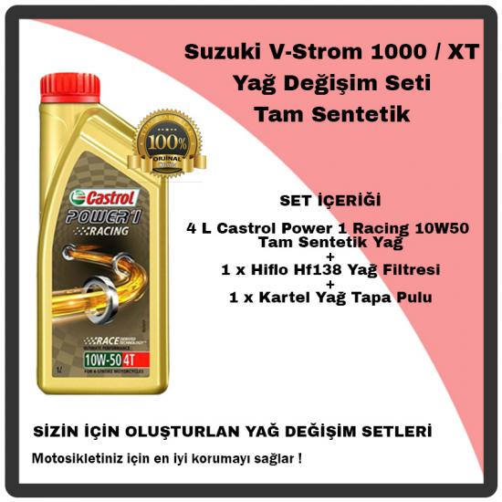 Suzuki Dl 1000 V-Strom / Xt Yağ Değişim Seti